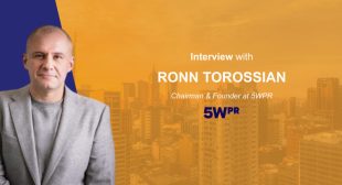 Martech Interview with Ronn Torossian, Chairman & Founder at 5WPR | MarTech Cube
